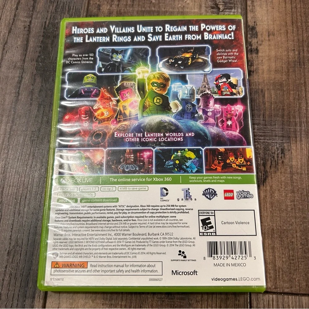 LEGO Batman 3: Beyond‎ Gotham for Xbox 360 - Green Case